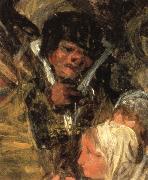 Francisco Goya Details of The Burial of the Sardine oil